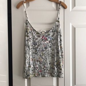 H&M floral tank